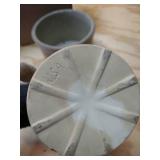 Crock/Pottery Lot Including Made-In-USA Crock With Lid