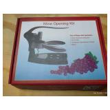 Wine Opening Kit - New In Box