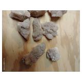 (8) Pieces Of Rock Crystals