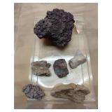 Assorted Rock Lot, Volcanic, Quartz, Etc.
