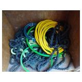 Bottom Shelf Full Of Hoses - Collapsible & Rubber