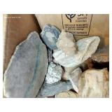 Box Of Assorted Rocks