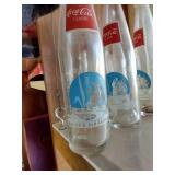 (6) North Dakota Centennial Coke Bottles And Set Of 