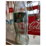 (6) North Dakota Centennial Coke Bottles And Set Of 