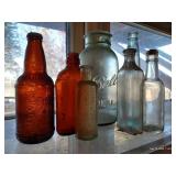 Vintage Bottles - Ball, Cream Soda, Medicine, Etc.