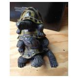 (3) Stacked Turtles