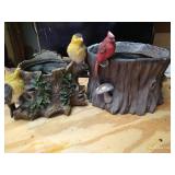 (2) Log-Like Planters