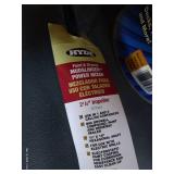 Shelf Of Deck Stains, Exterior Paints, And Power Mixer Attachment