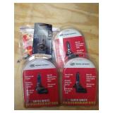 (4) Super White Halogen Headlight Bulbs - New In Packaging