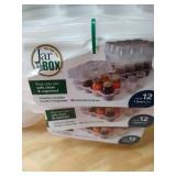 (3) Quart-Sized Jar Boxes