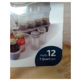 (3) Quart-Sized Jar Boxes