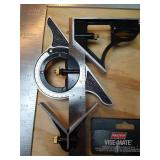 Combination Squares (2 Sizes), Vise Mate, (2) Square Rulers