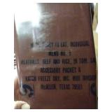 Box Of Unopened MREs