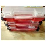 (3) Plano Fishing Lure Organizers - Brand New