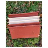 (5) Rectangular Deck Planters