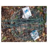 (5) Round Grid Plant Supports "Grow-Through"