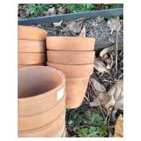 (20) Various Small And Very Small Terra Cotta Planters