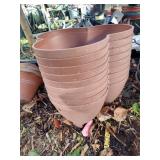(9) Stackable Strawberry Planters