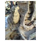 Otter Fountain With Three Otters - Working Condition Unknown