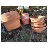 (11) Terra Cotta Pots/Planters