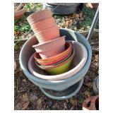 Plastic Pots Lot