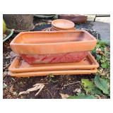 Misc. Terra Cotta Bases & Rectangular Planters