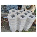 (6) Concrete Decor Bricks