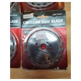 (4) 3-3/8" Circular Saw Blades