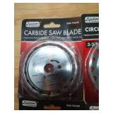 (4) 3-3/8" Circular Saw Blades