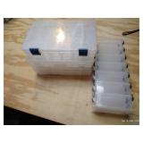 (5) Plastic Organizers