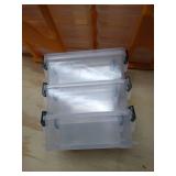 Nice, Portable Set Of Organizers Plus (3) Additional Stacking Organizers