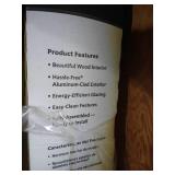 Pella Brand Sliding Glass Door With Sliding Screen - Brand New In Packaging