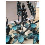 (6) Cast Iron Decorations/Candle Holders