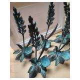 (6) Cast Iron Decorations/Candle Holders