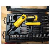 Stanley Ratcheting Screwdriver/Bit Set, And Hand Saw With Extra Blades