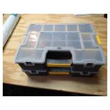 (2) Stackable Stanley Organizers - New