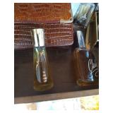 Tray Of Vintage Purses & Perfume