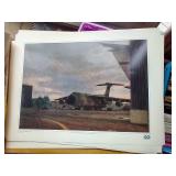 (10) Vintage 1987 U.S. Air Force 40-Year Anniversary Prints