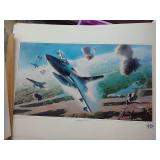 (10) Vintage 1987 U.S. Air Force 40-Year Anniversary Prints