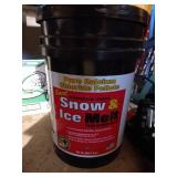 50 Pound Bucket Of Snow Melt - Brand New