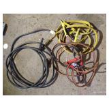 (2) Sets Jumper Cables & (1) Extension Cord