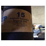 Full Roll Mineral Surfaced Roofing, Full Roll Tar Paper, And Partial Roll Tar Paper