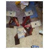 (4) 1-1/2 Ton Jack Stands