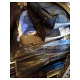 Stack Of Tarps And Furniture Blankets