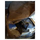 Stack Of Tarps And Furniture Blankets