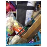 Crate With Pressure Washer Tools And Other Misc.