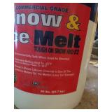 Large 50 Lb. Bucket Of Ice Melt - Brand New