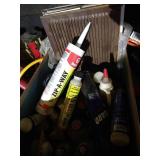 Box Of Vent Covers, Car Wash Products, And Misc. Home Products