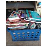 Crate Full Of Crochet & Needle Crafts Books