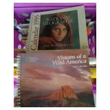 Crate Full Of Atlases And World Books